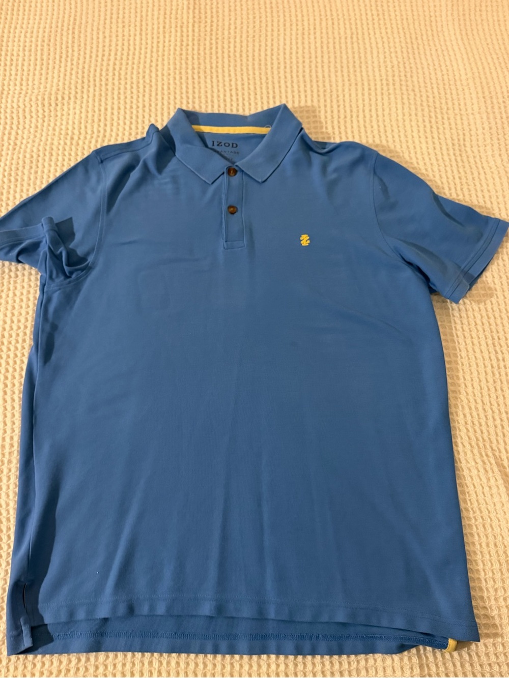 IZOD Men’s Blue Short Sleeve Polo Shirt